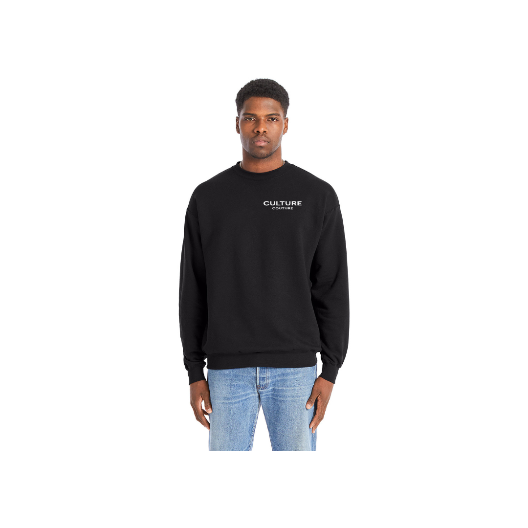 Do It For The Culture Sweatshirt In The Black Colorway