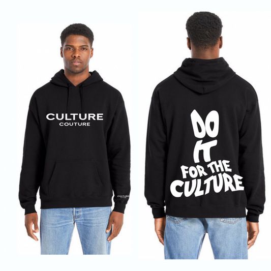 Unisex Black Culture Couture Hoodie (October Nights)